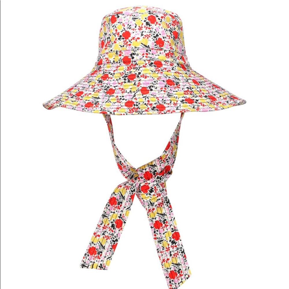 Ganni Floral Bucket hat